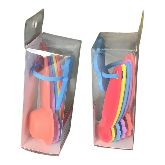 Celebrate It Measuring Spoon Sets 5 Pc Bakeware Utensils (2 Packs) Butterfly - Picture 3 of 7